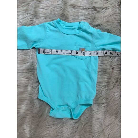 Carhartt LongSleeve Pocket bodysuit 9M - Picture 6 of 7
